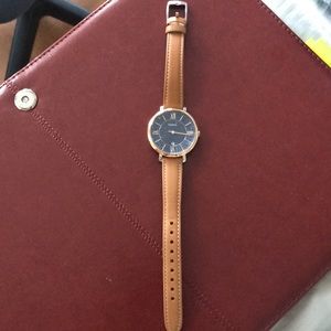 Brown Leather Fossil Watch